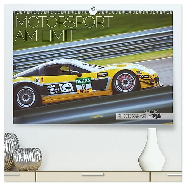 Motorsport am Limit 2024 (hochwertiger Premium Wandkalender 2024 DIN A2 quer), Kunstdruck in Hochglanz, Photography PM