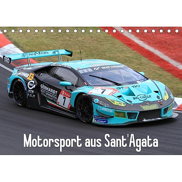 Motorsport aus Sant'Agata (Tischkalender 2021 DIN A5 quer), Thomas Morper
