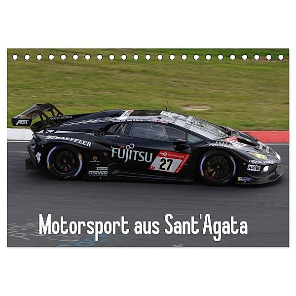 Motorsport aus Sant'Agata (Tischkalender 2024 DIN A5 quer), CALVENDO Monatskalender, Thomas Morper