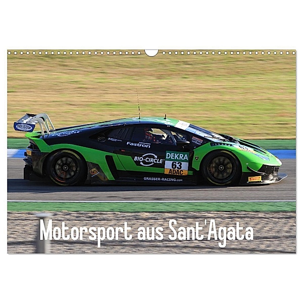 Motorsport aus Sant'Agata (Wandkalender 2024 DIN A3 quer), CALVENDO Monatskalender, Thomas Morper