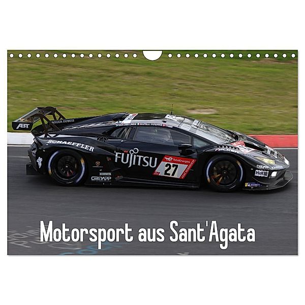 Motorsport aus Sant'Agata (Wandkalender 2024 DIN A4 quer), CALVENDO Monatskalender, Thomas Morper