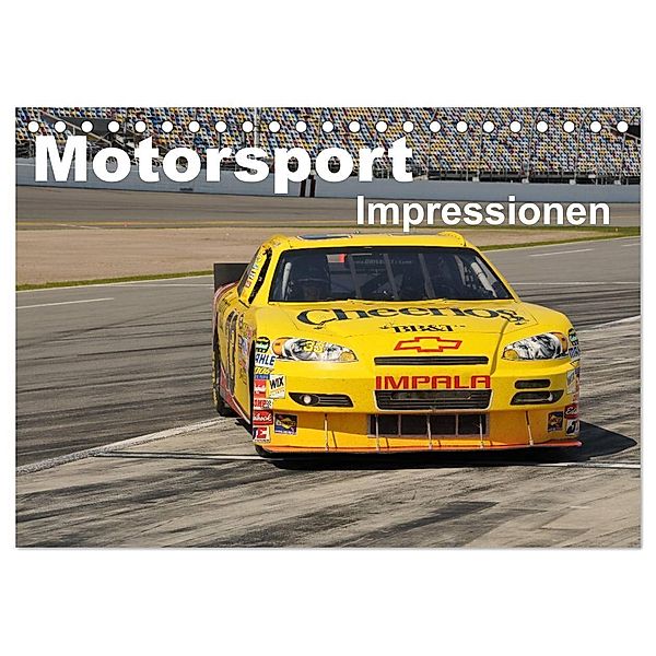 Motorsport - Impressionen (Tischkalender 2024 DIN A5 quer), CALVENDO Monatskalender, Uwe Bade