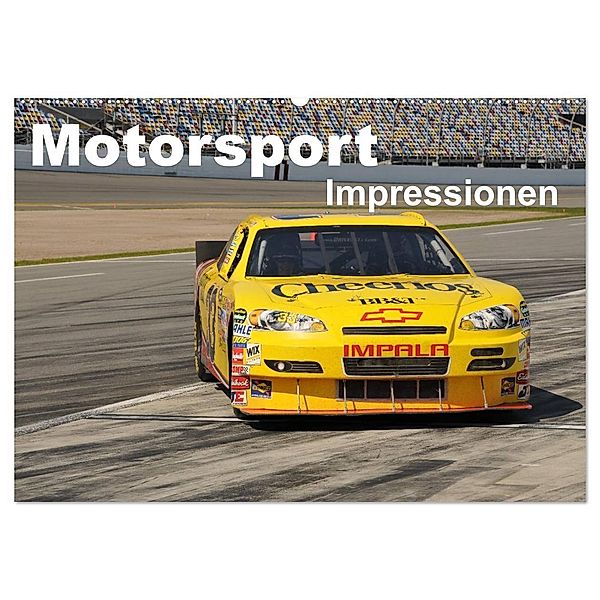 Motorsport - Impressionen (Wandkalender 2024 DIN A2 quer), CALVENDO Monatskalender, Uwe Bade