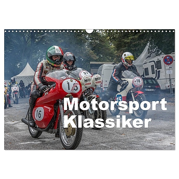 Motorsport Klassiker (Wandkalender 2024 DIN A3 quer), CALVENDO Monatskalender, Billermoker