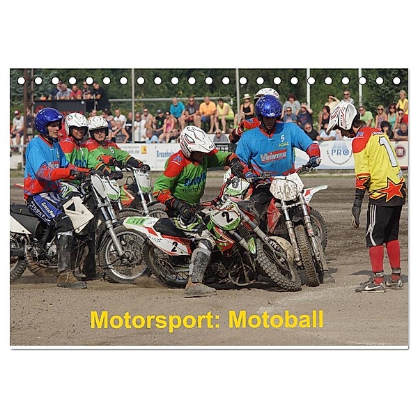 Motorsport: Motoball (Tischkalender 2024 DIN A5 quer), CALVENDO Monatskalender, Foto Heimar