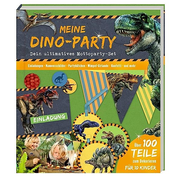 Mottoparty-Set T-REX WORLD – MEINE DINO-PARTY 100-teilig