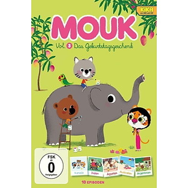 Mouk Vol. 3 - Das Geburtstagsgeschenk, Der Weltreisebär Mouk