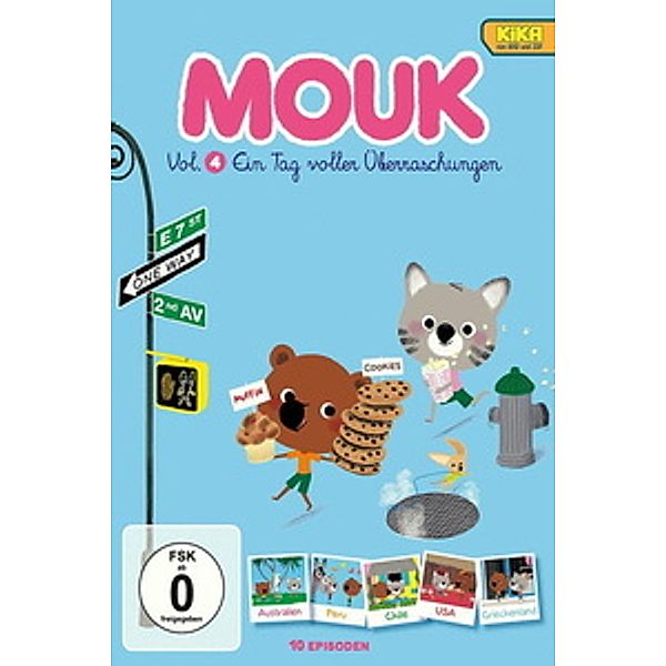 Mouk Vol. 4 - Ein Tag voller Überraschungen, der Weltreisebär Mouk