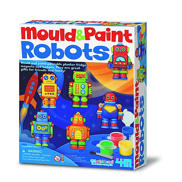 Mould & Paint -Roboter  / Gips-Set