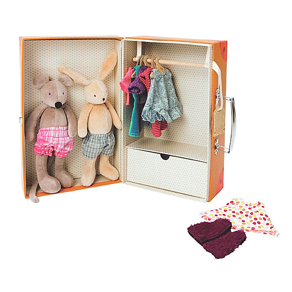 Moulin Roty Moulin Roty - Kleiner Schrank mit Hase und Maus