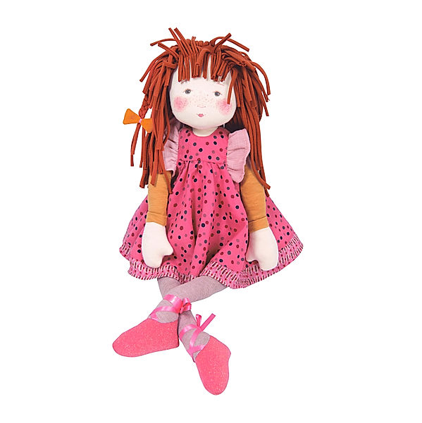 Moulin Roty Moulin Roty Stoffpuppe Les rosalies - Anemone, 57 cm, rosa