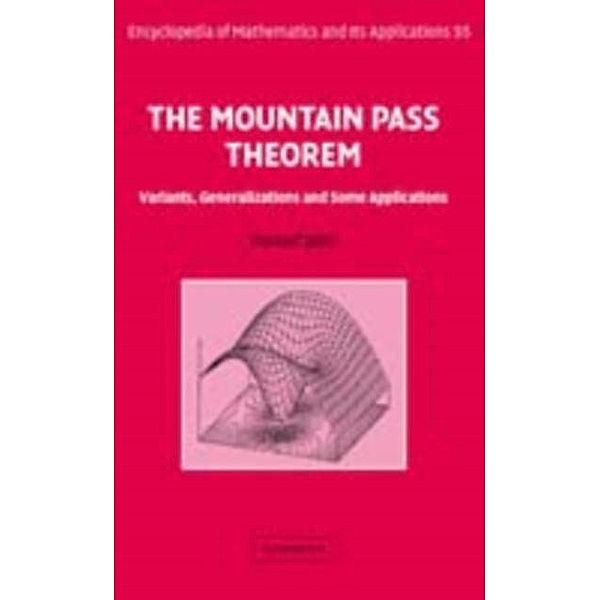Mountain Pass Theorem, Youssef Jabri