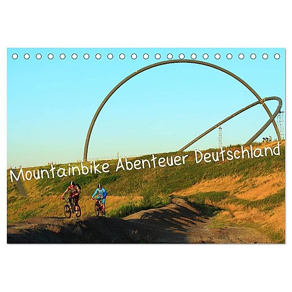 Mountainbike Abenteuer Deutschland (Tischkalender 2025 DIN A5 quer), CALVENDO Monatskalender, Calvendo, Matthias Rotter