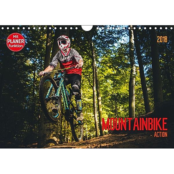 Mountainbike Action (Wandkalender 2018 DIN A4 quer), Dirk Meutzner