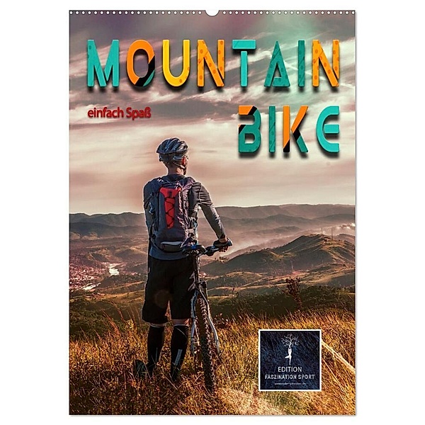 Mountainbike - einfach Spaß (Wandkalender 2024 DIN A2 hoch), CALVENDO Monatskalender, Peter Roder