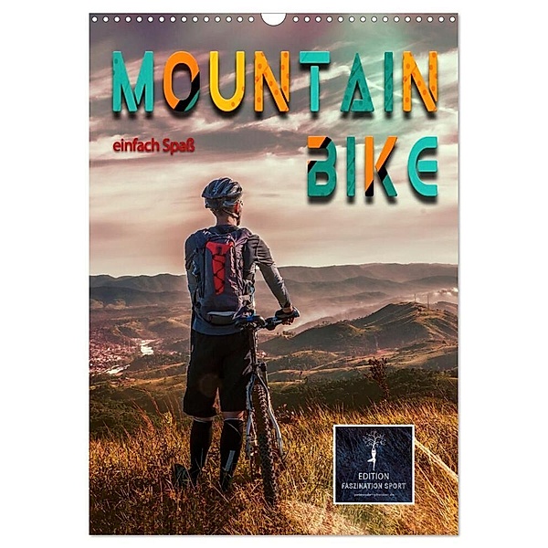 Mountainbike - einfach Spaß (Wandkalender 2024 DIN A3 hoch), CALVENDO Monatskalender, Peter Roder