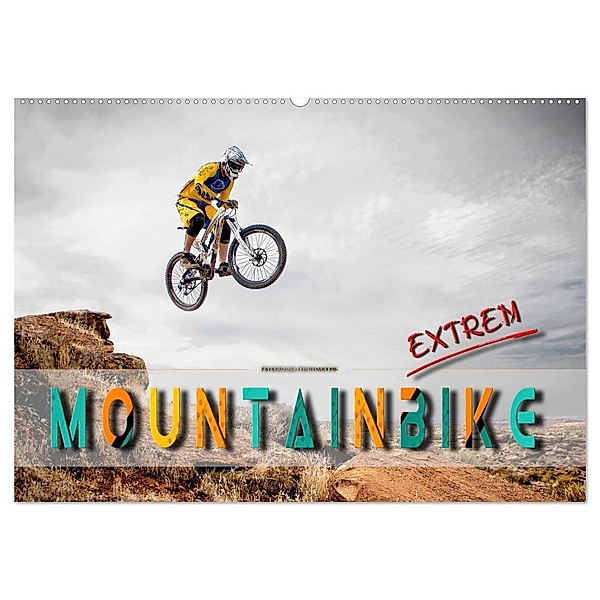 Mountainbike extrem (Wandkalender 2024 DIN A2 quer), CALVENDO Monatskalender, Peter Roder