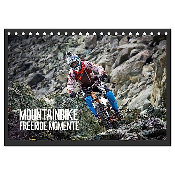 Mountainbike Freeride Momente (Tischkalender 2024 DIN A5 quer), CALVENDO Monatskalender, Dirk Meutzner