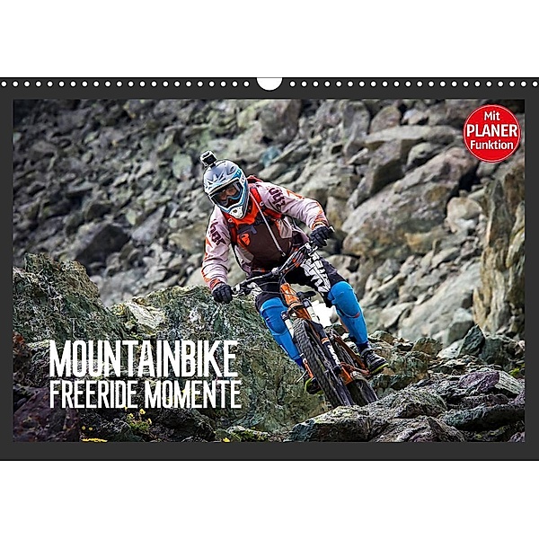 Mountainbike Freeride Momente (Wandkalender 2023 DIN A3 quer), Dirk Meutzner