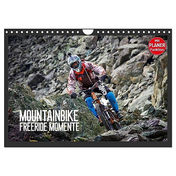 Mountainbike Freeride Momente (Wandkalender 2025 DIN A4 quer), CALVENDO Monatskalender, Calvendo, Dirk Meutzner