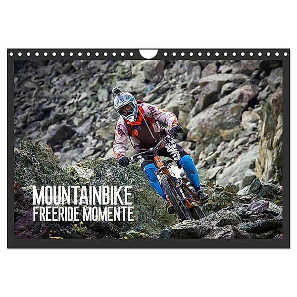 Mountainbike Freeride Momente (Wandkalender 2025 DIN A4 quer), CALVENDO Monatskalender, Calvendo, Dirk Meutzner