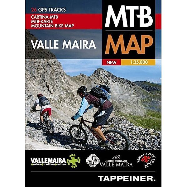 Mountainbike-Karte / Moutainbike-Karte Valle Maira