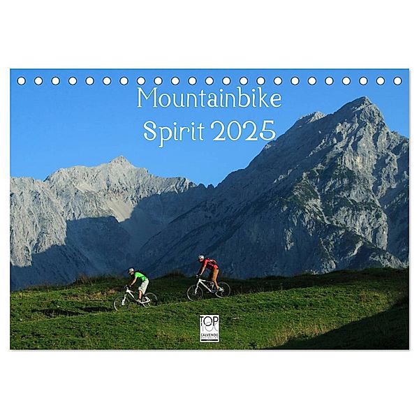 Mountainbike Spirit 2025 (Tischkalender 2025 DIN A5 quer), CALVENDO Monatskalender, Calvendo, Matthias Rotter