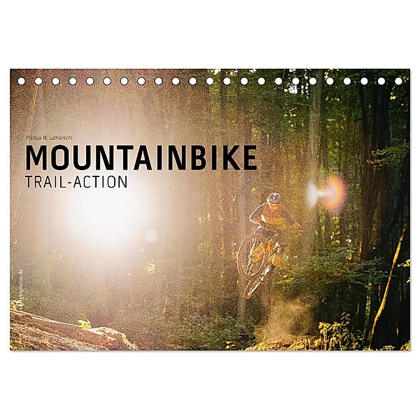Mountainbike Trail-Action (Tischkalender 2024 DIN A5 quer), CALVENDO Monatskalender, Markus W. Lambrecht