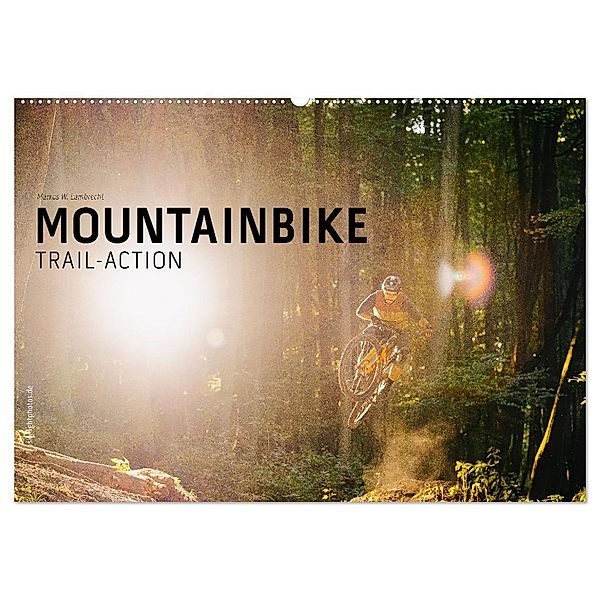 Mountainbike Trail-Action (Wandkalender 2025 DIN A2 quer), CALVENDO Monatskalender, Calvendo, Markus W. Lambrecht