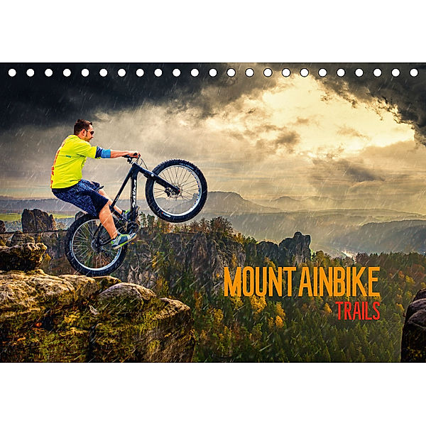 Mountainbike Trails (Tischkalender 2019 DIN A5 quer), Dirk Meutzner