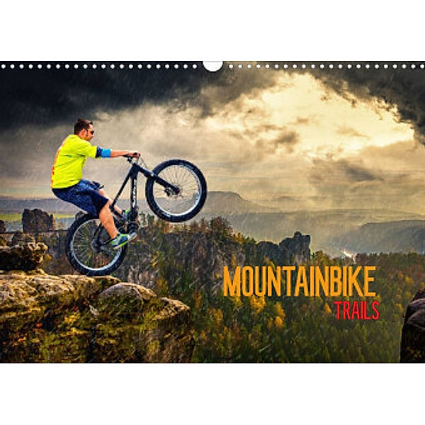 Mountainbike Trails (Wandkalender 2022 DIN A3 quer), Dirk Meutzner