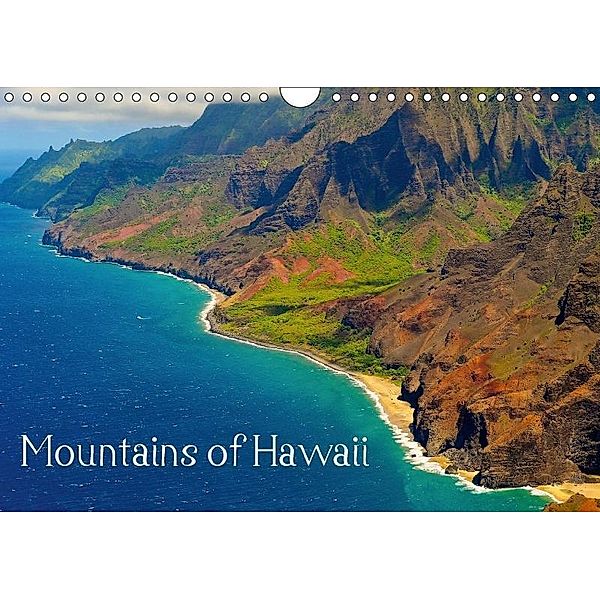 Mountains of Hawaii - UK Version (Wall Calendar 2017 DIN A4 Landscape), Sylvia Ochsmann