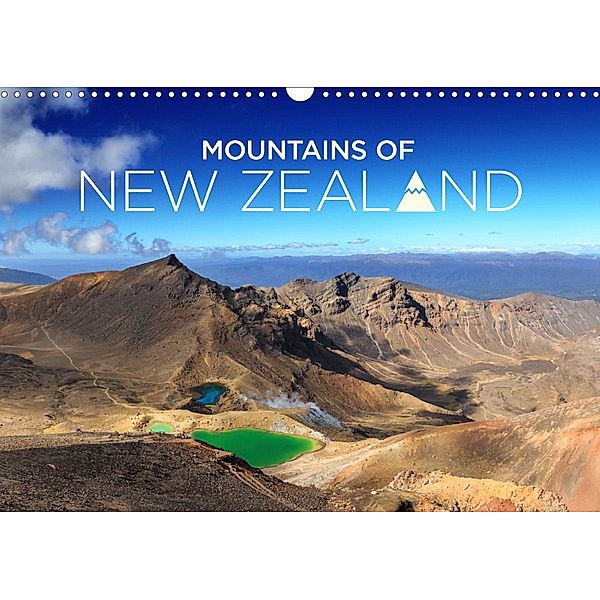 Mountains of New Zealand (Wall Calendar 2021 DIN A3 Landscape), frasy Photography