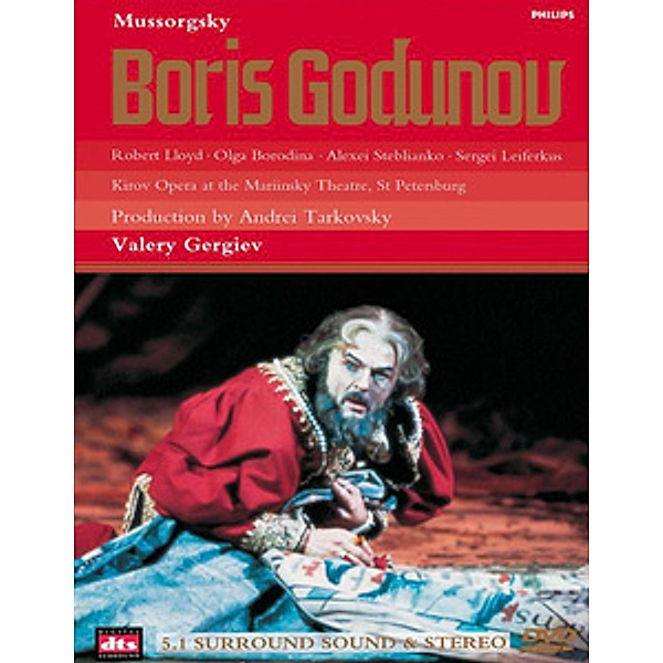 Moussorgsky: Boris Godunov - 1872 Version, Lloyd, Borodina, Gergiev, Kiro
