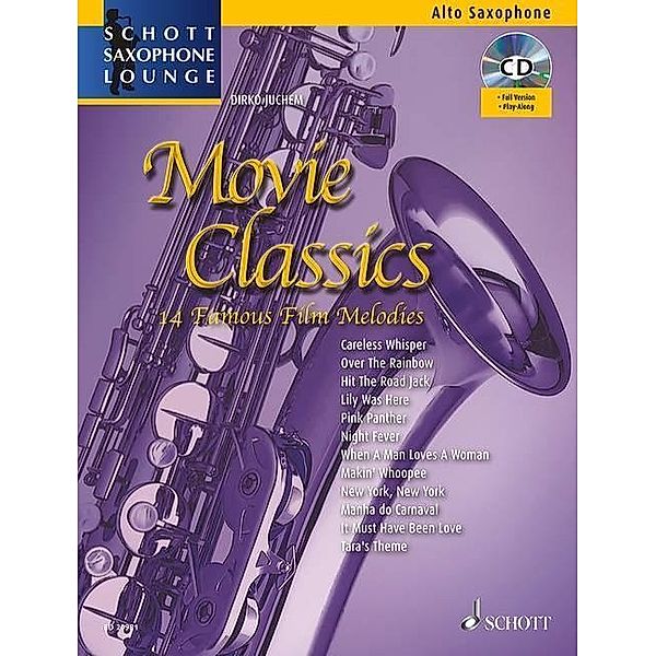 Movie Classics, für Altsaxophon, m. Audio-CD