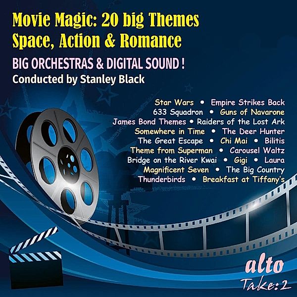 Movie Magic-20 Big Themes Space,Action & Romanc, Stanley Black, Lso, Stanley Black & His Orchestra