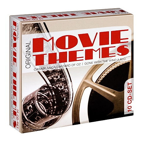 Movie Themes, 10 CDs, Diverse Interpreten