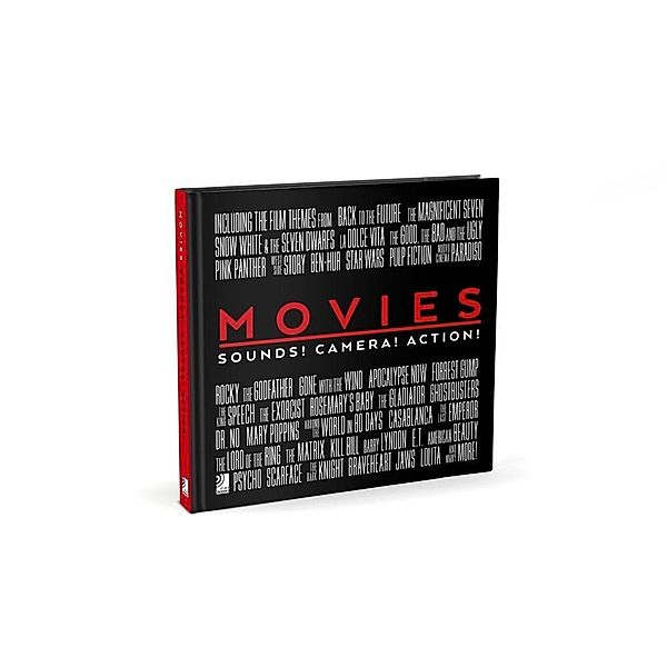 Movies - Sounds! Camera! Action!, m. 8 Audio-CDs (Deutsch/Englisch), Stefanie Breitbarth, René Valjeur