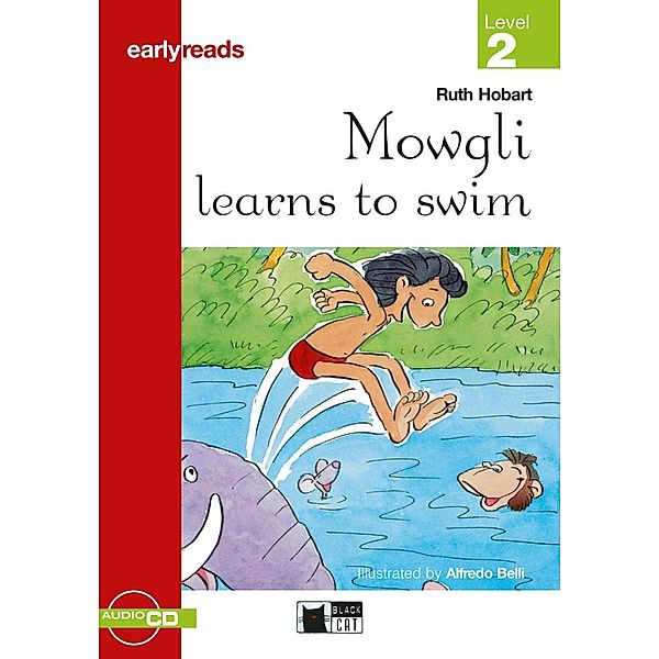 Mowgli learns to swim, w. Audio-CD, Ruth Hobart