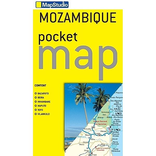 Mozambique Pocket Map  1 : 3 100 000