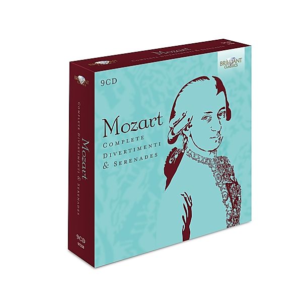 Mozart:Complete Divertimenti&Serenades(9cd), Various