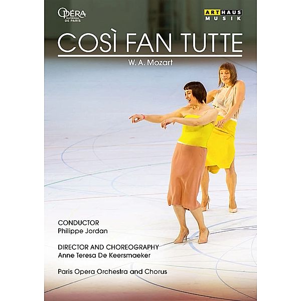 Mozart - Cosi fan tutte (Paris, 2017) - 2 Disc DVD, Wolfgang Amadeus Mozart