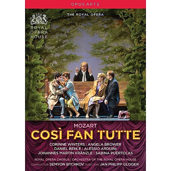 Mozart: Cosi Fan Tutte (Royal Opera House, 2016), Winters, Brower, Behle, Bychkov, Royal Opera