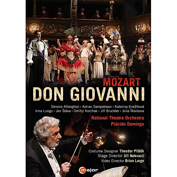 Mozart: Don Giovanni, Alberghini, Stáva, Domingo, National Theatre Orch.