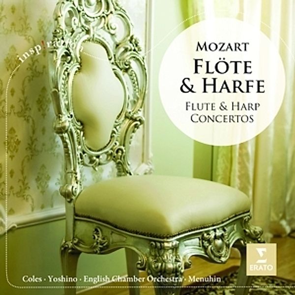 Mozart: Flöte & Harfe, Coles, Yoshino, Menuhin, Eco