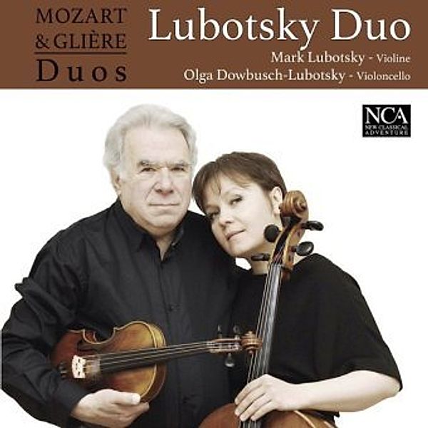 Mozart & Gliere Duos, Wolfgang Amadeus Mozart