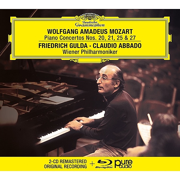 Mozart: Klavierkonzerte Nos. 20, 21, 25 & 27 (2 CDs + 1 Blu-ray Audio), Wolfgang Amadeus Mozart