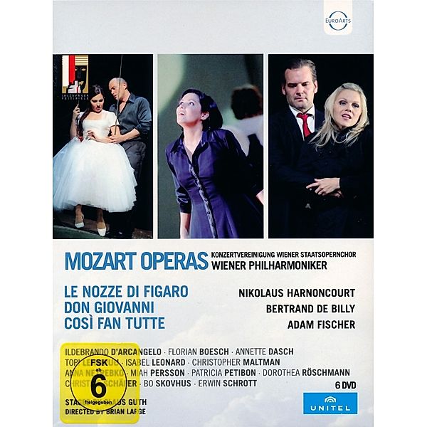 Mozart Opern:Cosi Fan Tutte/Don Giovanni/Le Nozze, Anna Netrebko, Christine Schäfer, D. Röschmann