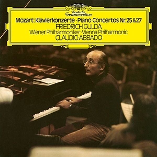 Mozart: Piano Concertos Nos. 25 & 27, Friedrich Gulda, Claudio Abbado, Wiener Phil.