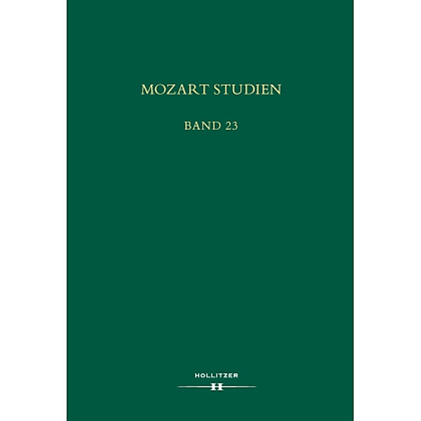 Mozart Studien Band 23